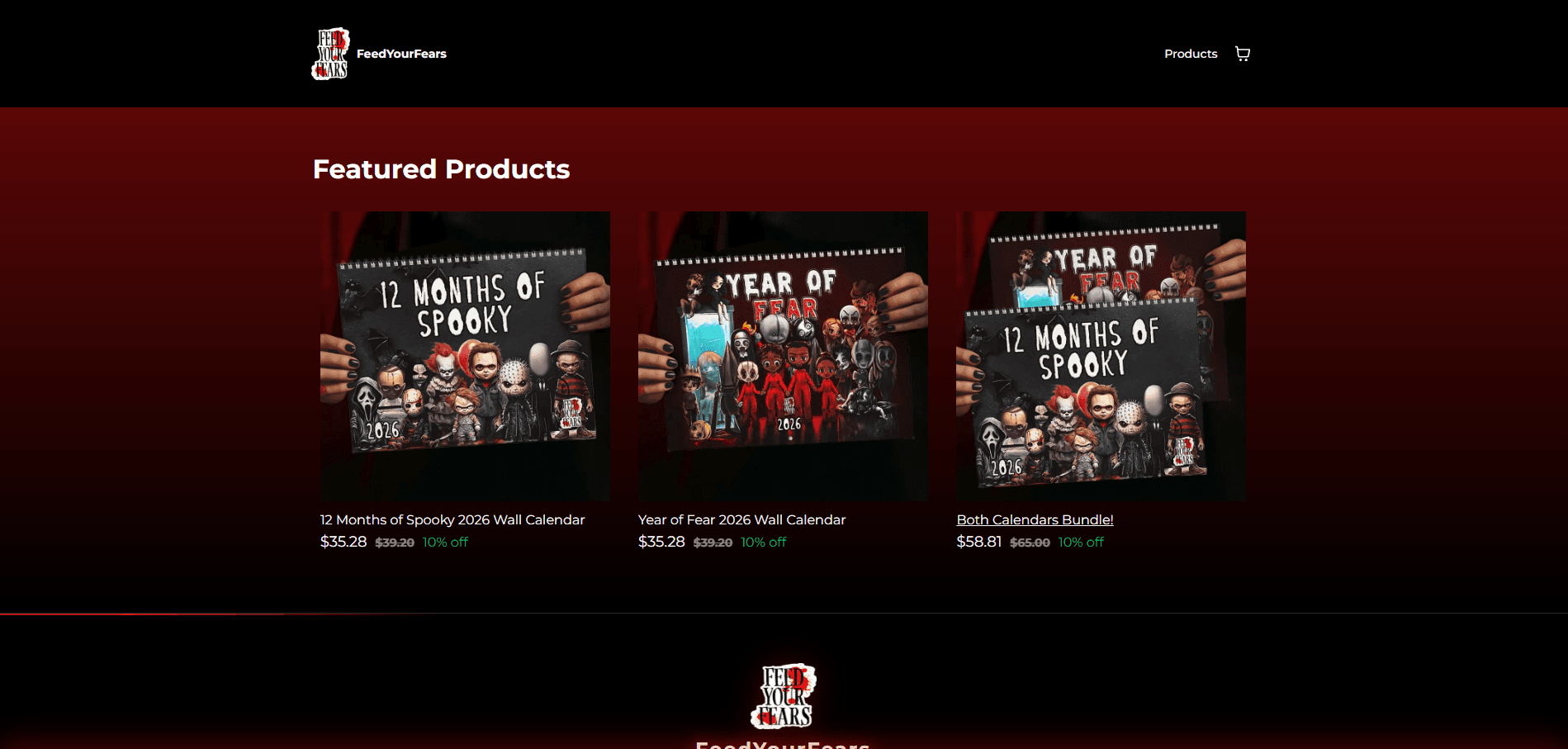 Feed Your Fears Store